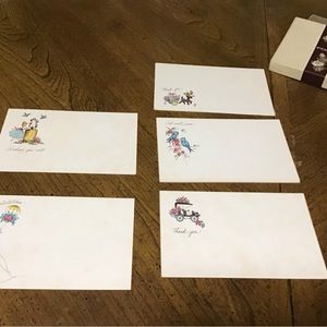 9 remaining post cards … boxed … vintage
